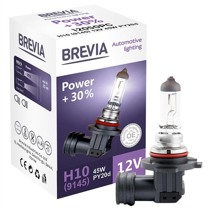 Brevia 12050PC Галогенова лампа Brevia H10 12V 45W PY20d Power +30% CP 12050PC: Приваблива ціна - Купити в Україні на EXIST.UA!