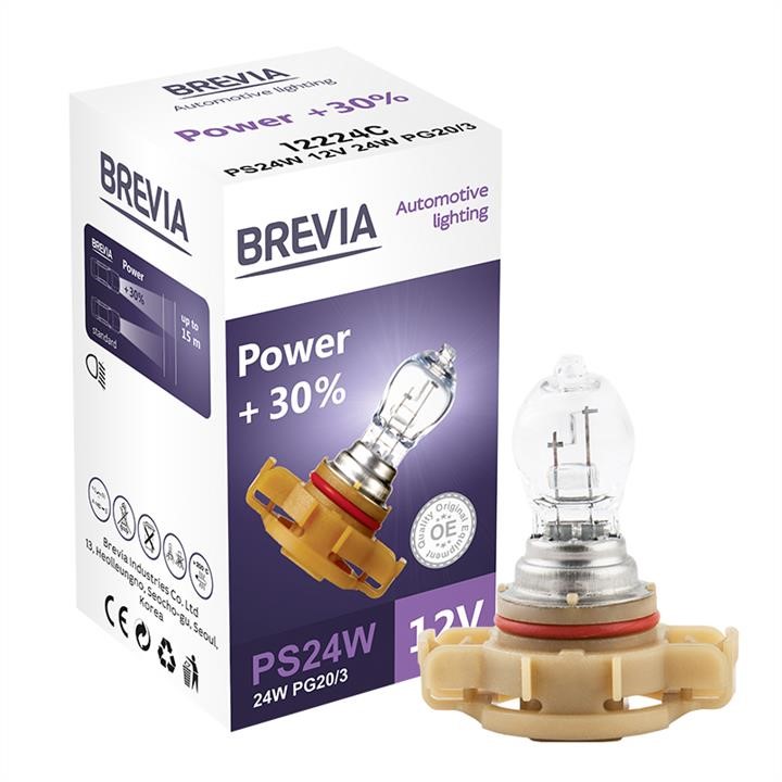 Brevia 12224C Галогенова лампа Brevia PS24W 12V 24W PG20/3 Power +30% CP 12224C: Купити в Україні - Добра ціна на EXIST.UA!