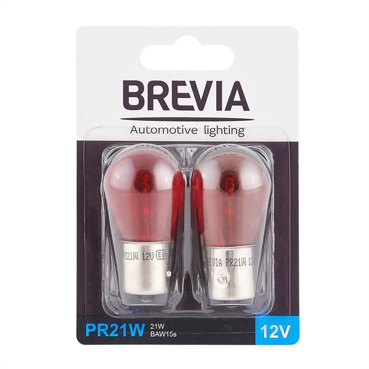 Brevia 12326B2 Лампа розжарювання Brevia PR21 12V 21W BAW15s червона 2шт 12326B2: Купити в Україні - Добра ціна на EXIST.UA!