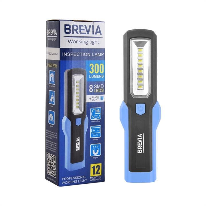 Brevia 11310 Ліхтар інспекційний Brevia LED 8SMD+1W LED 300lm, 3xAA 11310: Купити в Україні - Добра ціна на EXIST.UA!