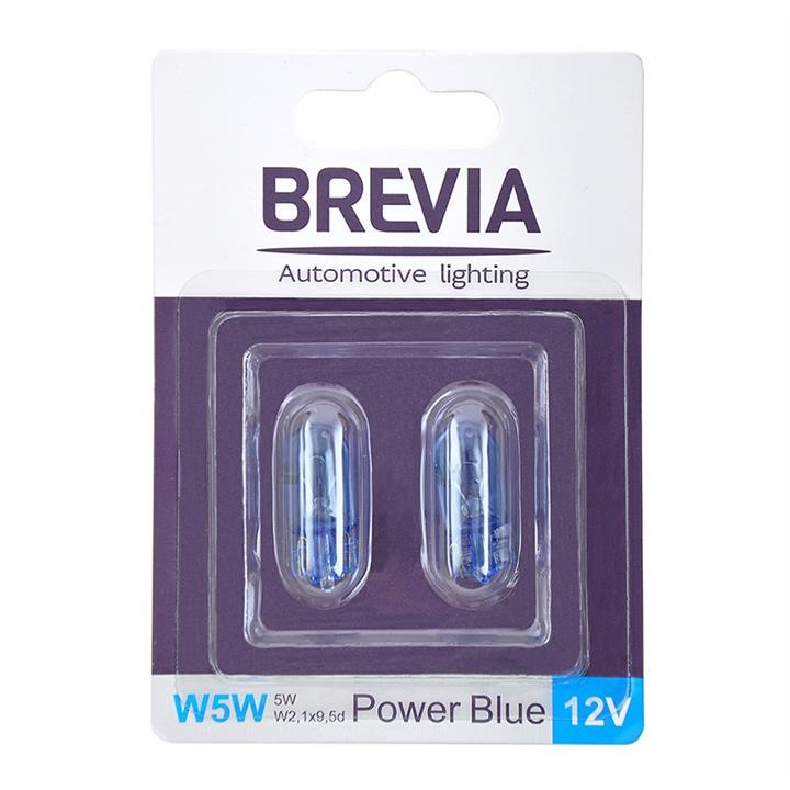 Brevia 12328B2 Лампа розжарювання Brevia W5W 12V 5W W2.1x9.5d Power Blue B2, 2шт 12328B2: Купити в Україні - Добра ціна на EXIST.UA!
