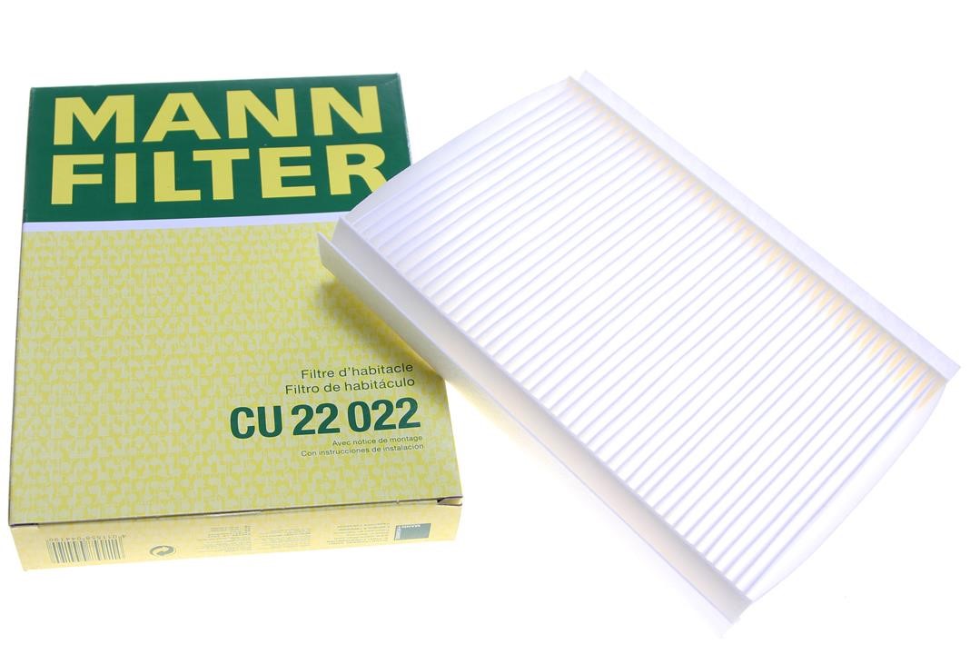 Фільтр салону Mann-Filter CU 22 022