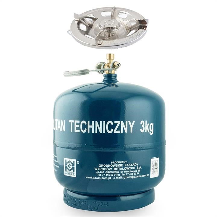 Orgaz NC00230 Газовий балон GZWM з пальником K-630 (конфоркою), 7,2л NC00230: Купити в Україні - Добра ціна на EXIST.UA!