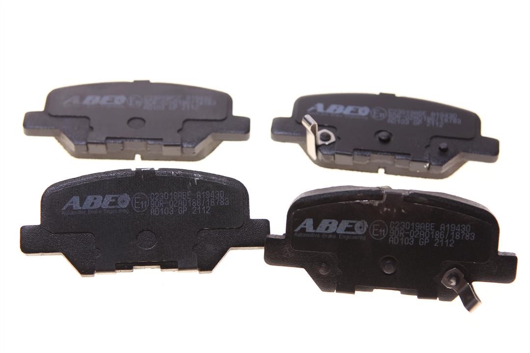 ABE C23019ABE-DEFECT Колодки гальмівні дискові задні, комплект, Сліди встановлення C23019ABEDEFECT: Купити в Україні - Добра ціна на EXIST.UA!