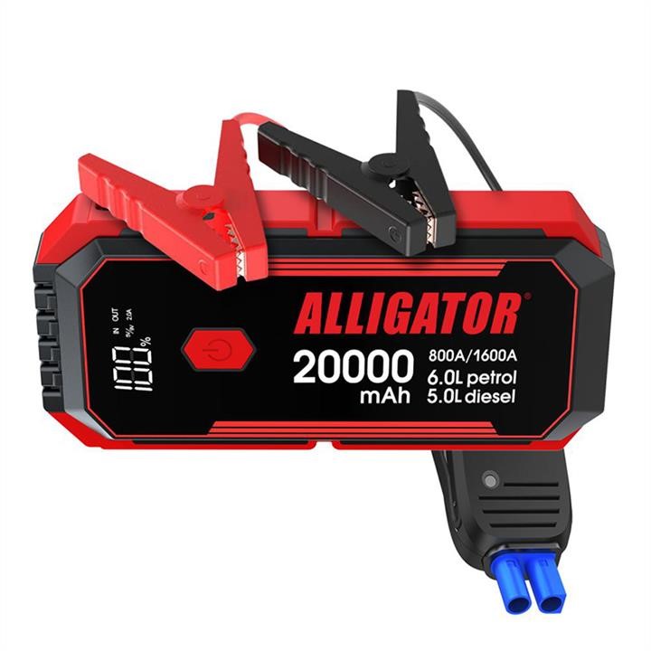 Alligator JS843 Пусковий пристрій Jump Starter 800A/1600A 20000mAh зі Smart-клеммами JS843: Купити в Україні - Добра ціна на EXIST.UA!