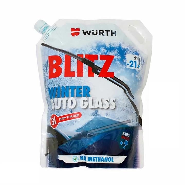 Wurth 5892332810 Омивач скла зимовий BLITZ-Winter, -21°С, 3л 5892332810: Купити в Україні - Добра ціна на EXIST.UA!