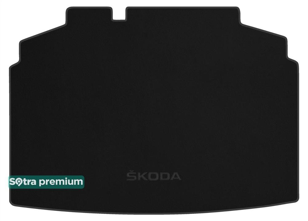 Sotra 90917-CH-GRAPHITE Килимок в багажник Sotra Premium graphite для Skoda Fabia 90917CHGRAPHITE: Купити в Україні - Добра ціна на EXIST.UA!