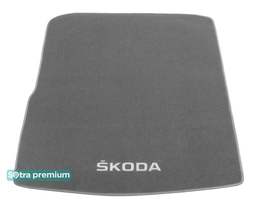 Sotra 07696-CH-GREY Килимок в багажник Sotra Premium grey для Skoda Superb 07696CHGREY: Купити в Україні - Добра ціна на EXIST.UA!