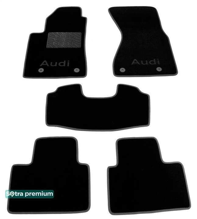 Sotra 00022-CH-GRAPHITE Килимки салону Sotra двошарові Premium темно-сірі для Audi A8/S8 (mkI)(D2) 1994-2002, комплект 00022CHGRAPHITE: Купити в Україні - Добра ціна на EXIST.UA!