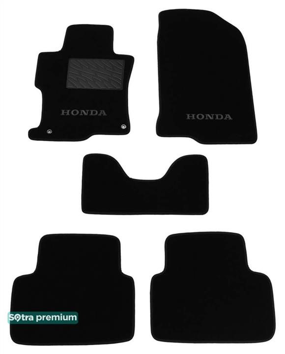 Sotra 06990-CH-GRAPHITE Килимки салону Sotra двошарові Premium темно-сірі для Honda Accord (mkVIII)(CS)(купе) 2008-2012 (USA), комплект 06990CHGRAPHITE: Купити в Україні - Добра ціна на EXIST.UA!