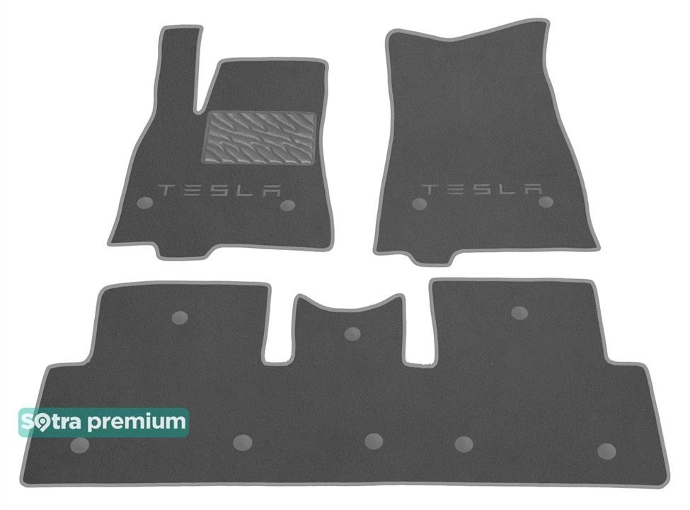 Sotra 07754-CH-GREY Килимки салону Sotra двошарові Premium сірі для Tesla Model 3 (mkI) 2017-, комплект 07754CHGREY: Купити в Україні - Добра ціна на EXIST.UA!