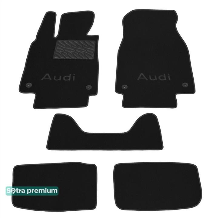 Sotra 09442-CH-BLACK Килимки салону Sotra двошарові Premium чорні для Audi e-tron GT (mkI) 2020-, комплект 09442CHBLACK: Купити в Україні - Добра ціна на EXIST.UA!