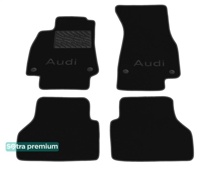 Sotra 90685-CH-BLACK Килимки салону Sotra двошарові Premium чорні для Audi A6/S6/RS6 (mkV)(C8) 2018-; A7/S7/RS7 (mkII) 2018-, комплект 90685CHBLACK: Купити в Україні - Добра ціна на EXIST.UA!