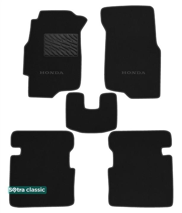 Sotra 90745-GD-BLACK Килимки салону Sotra двошарові Classic чорні для Honda Civic (mkVI) 1995-2001, комплект 90745GDBLACK: Купити в Україні - Добра ціна на EXIST.UA!