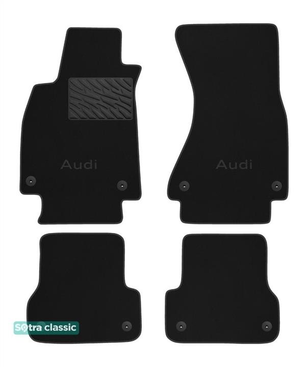 Sotra 90848-GD-BLACK Килимки салону Sotra двошарові Classic чорні для Audi A6/S6/RS6 (mkIV)(C7) 2011-2018, комплект 90848GDBLACK: Купити в Україні - Добра ціна на EXIST.UA!