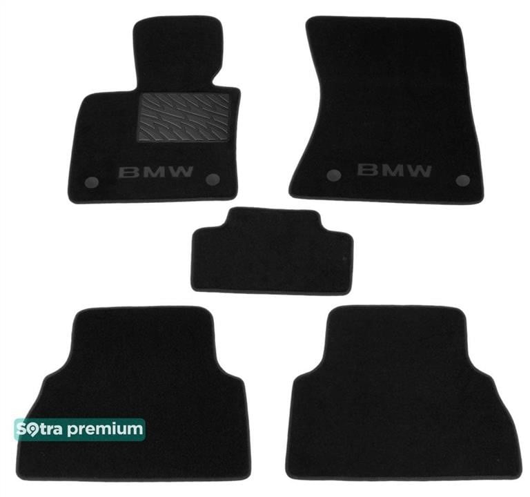 Sotra 90854-CH-BLACK Килимки салону Sotra двошарові Premium чорні для BMW X5 (E70) / X6 (E71) (з липучками) 2007-2014, комплект 90854CHBLACK: Купити в Україні - Добра ціна на EXIST.UA!