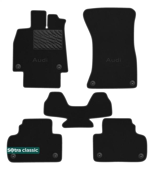 Sotra 90931-GD-BLACK Килимки салону Sotra двошарові Classic чорні для Audi Q5/SQ5 (mkII) 2017-, комплект 90931GDBLACK: Купити в Україні - Добра ціна на EXIST.UA!