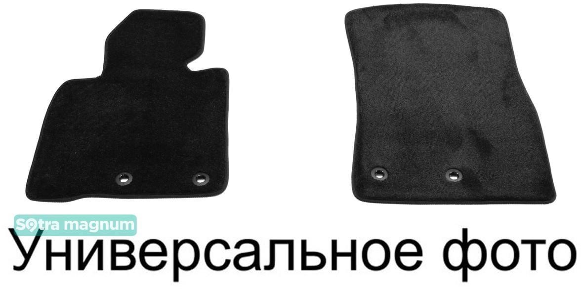 Sotra 90232-MG15-BLACK Килимки салону Sotra двошарові Magnum чорні для Mazda MPV (mkII)(1 ряд) 2000-2006, комплект 90232MG15BLACK: Купити в Україні - Добра ціна на EXIST.UA!