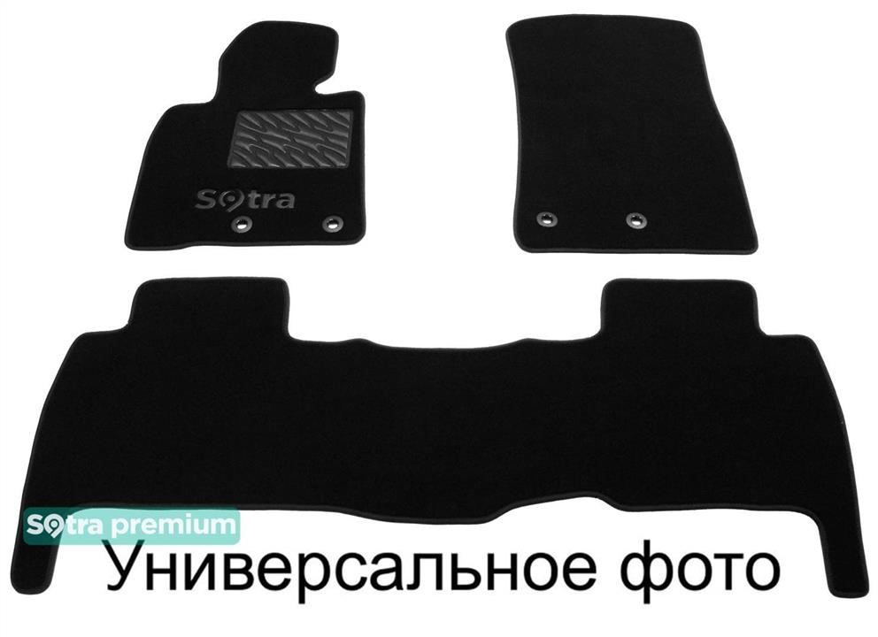 Sotra 02559-CH-BLACK Килимки салону Sotra двошарові Premium чорні для Peugeot 308 (mkI) 2007-2013, комплект 02559CHBLACK: Купити в Україні - Добра ціна на EXIST.UA!