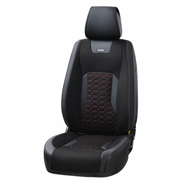 Beltex 87160 Комплект, 3D чохли для передніх сидінь BELTEX Montana, black-red 2шт 87160: Купити в Україні - Добра ціна на EXIST.UA!