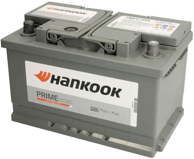 Hankook PMF57405 Акумулятор Hankook 12В 74Ач 750A(EN) R+ PMF57405: Приваблива ціна - Купити в Україні на EXIST.UA!
