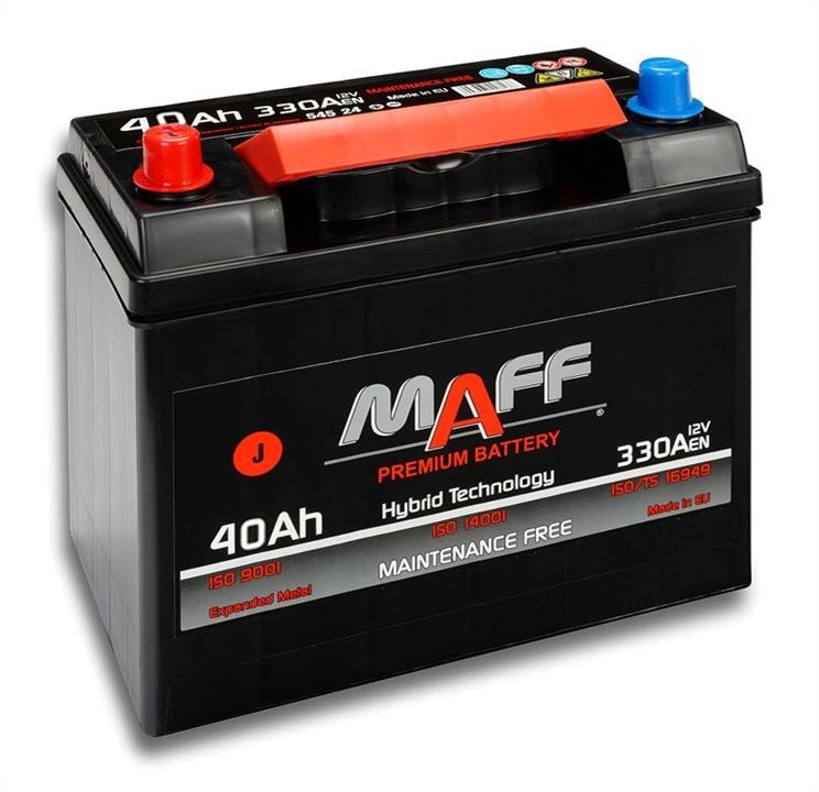 Maff 540 79 Батарея акумуляторна MAFF 6СТ-40 12В 40Ач 330A(EN) L+ 54079: Купити в Україні - Добра ціна на EXIST.UA!