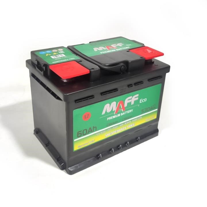 Maff 555 80 Батарея акумуляторна MAFF eco 6СТ-60 12В 60Ач 530A(EN) R+ 55580: Купити в Україні - Добра ціна на EXIST.UA!