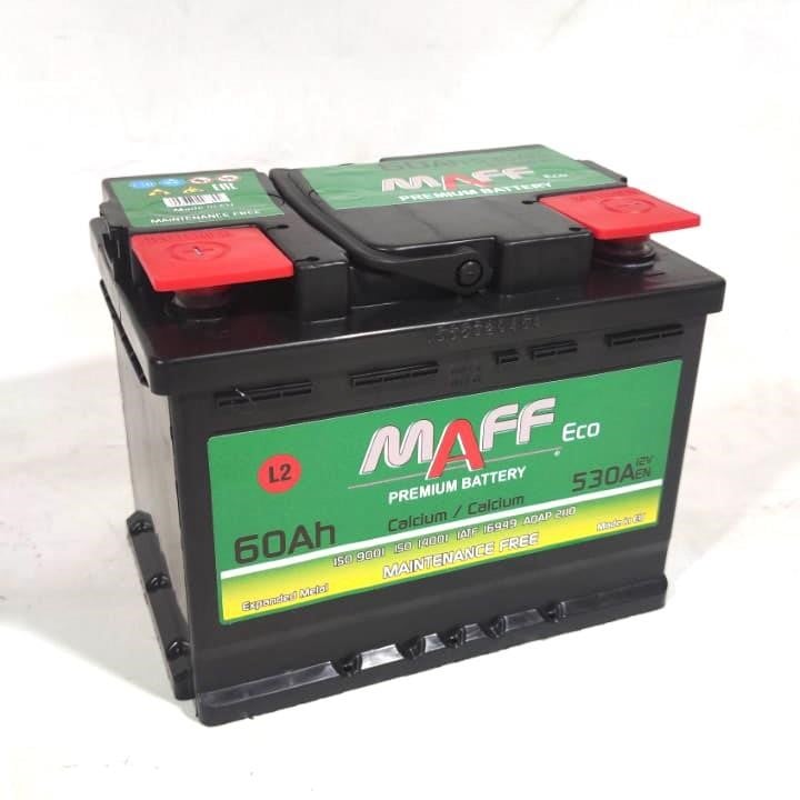 Maff 555 81 Батарея акумуляторна MAFF eco 6СТ-60 12В 60Ач 530A(EN) L+ 55581: Приваблива ціна - Купити в Україні на EXIST.UA!