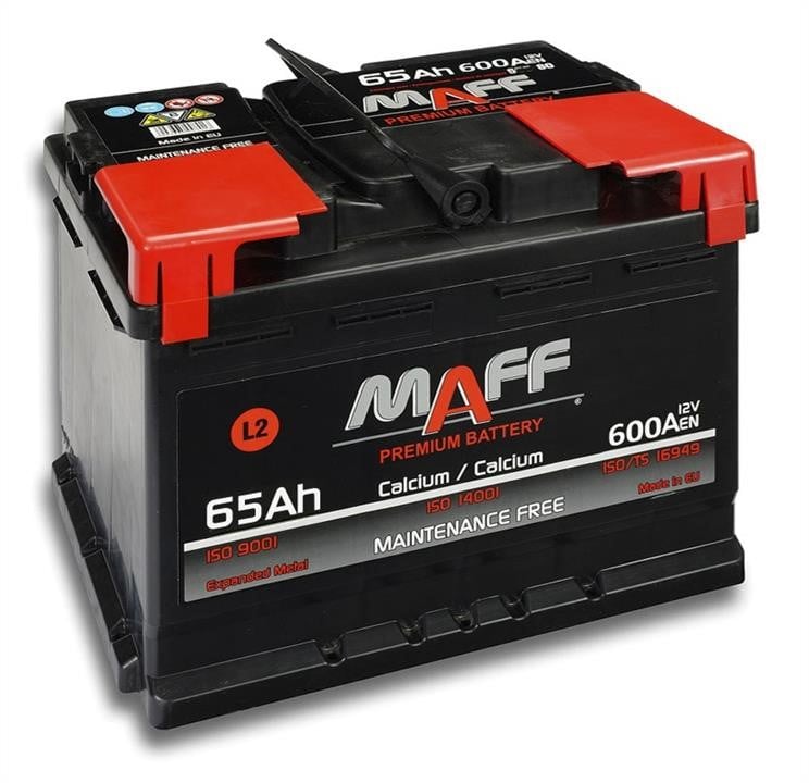 Maff 565 E1 Батарея акумуляторная MAFF 6СТ-65 12В 65Ач 600A(EN) L+ 565E1: Купить в Украине - Отличная цена на EXIST.UA!