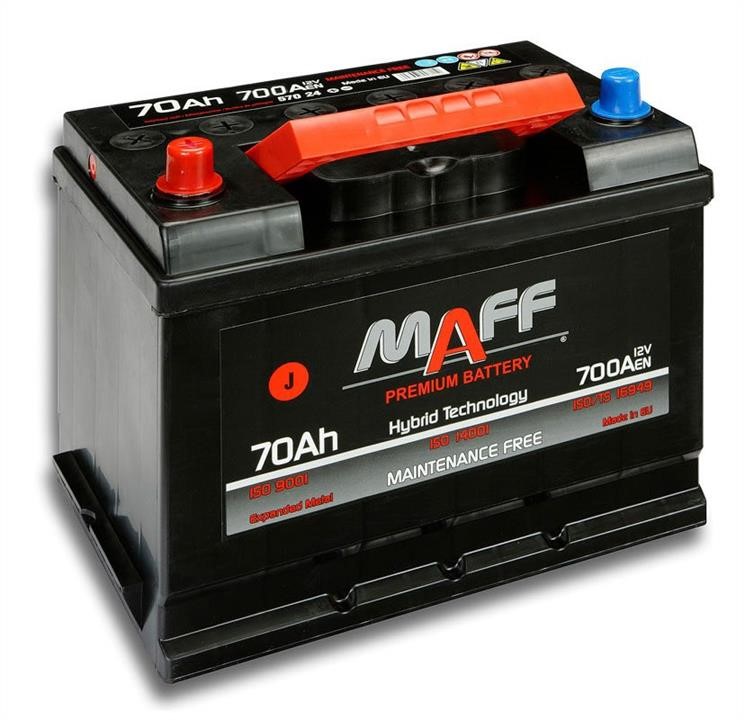 Maff 570 E24 Батарея акумуляторна MAFF 6СТ-70 12В 70Аг 700A(EN) L+ 570E24: Купити в Україні - Добра ціна на EXIST.UA!