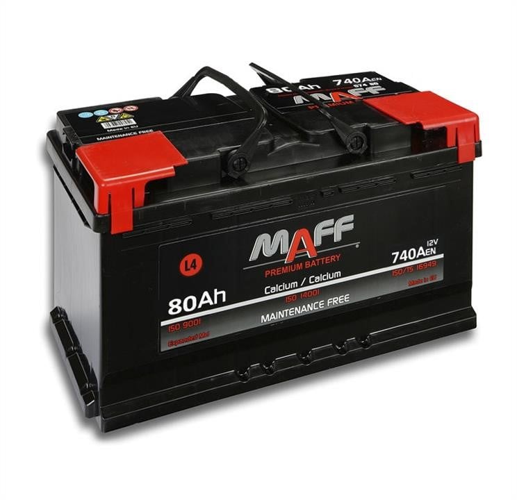 Maff 580 E8 Батарея акумуляторна MAFF 6СТ-80 12В 80Ач 740A(EN) R+ 580E8: Купити в Україні - Добра ціна на EXIST.UA!