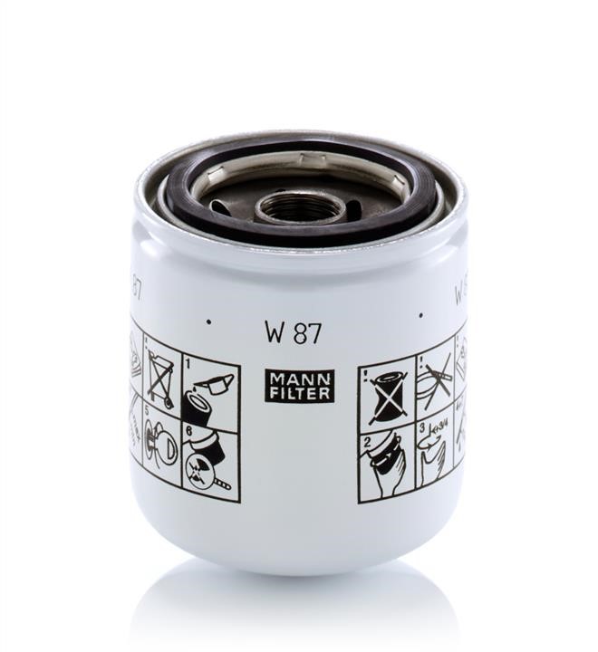Mann-Filter W 87 Фільтр масляний W87: Купити в Україні - Добра ціна на EXIST.UA!