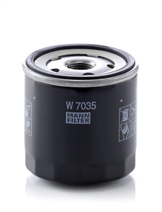 Mann-Filter W 7035 Фільтр масляний W7035: Купити в Україні - Добра ціна на EXIST.UA!