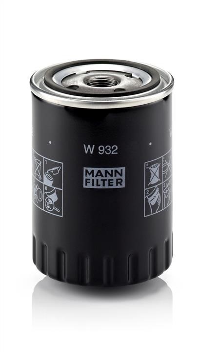 Mann-Filter W 932 Фільтр масляний W932: Купити в Україні - Добра ціна на EXIST.UA!