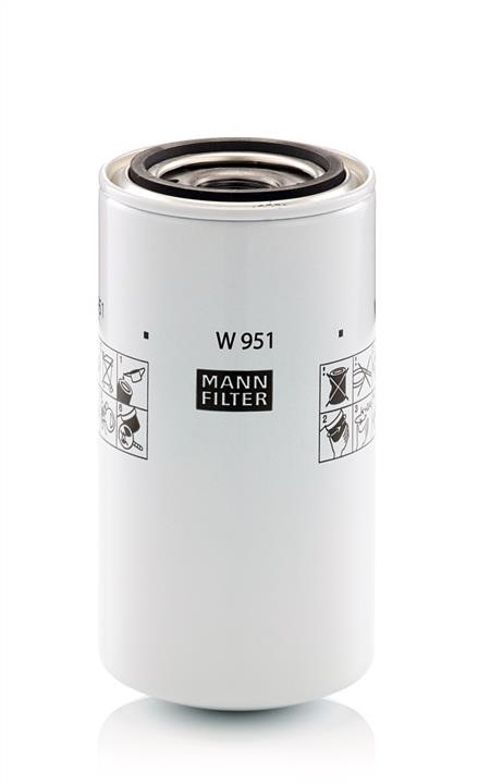 Mann-Filter W 951 Фільтр масляний W951: Купити в Україні - Добра ціна на EXIST.UA!