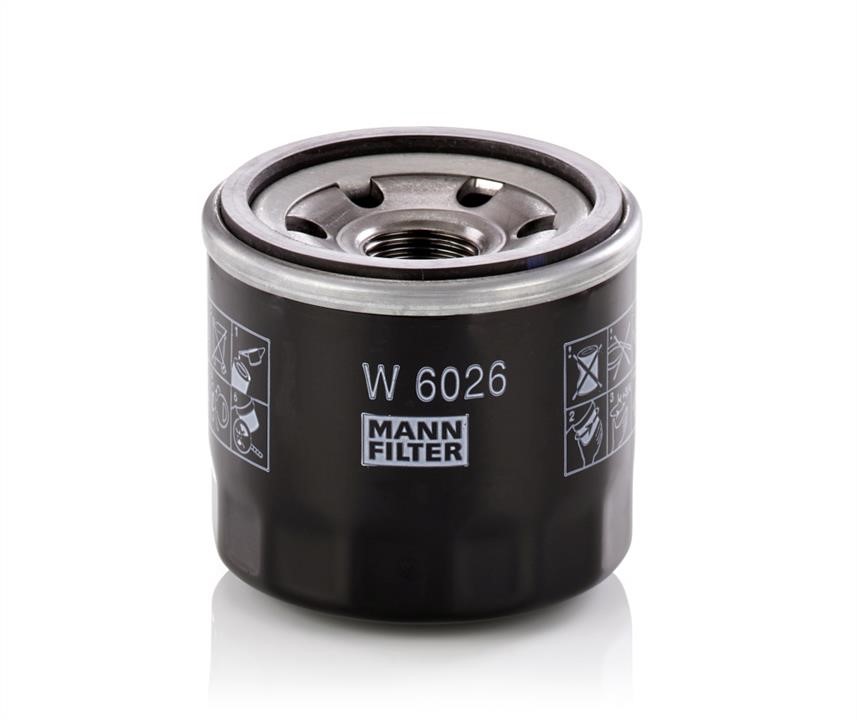 Mann-Filter W 6026 Фільтр масляний W6026: Купити в Україні - Добра ціна на EXIST.UA!