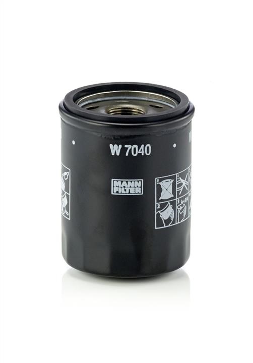 Mann-Filter W 7040 Фільтр масляний W7040: Купити в Україні - Добра ціна на EXIST.UA!