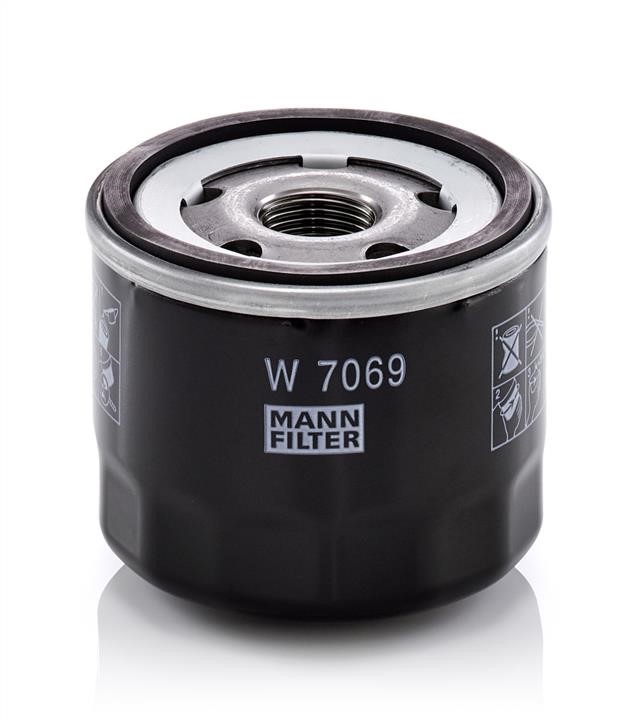 Mann-Filter W 7069 Фільтр масляний W7069: Купити в Україні - Добра ціна на EXIST.UA!