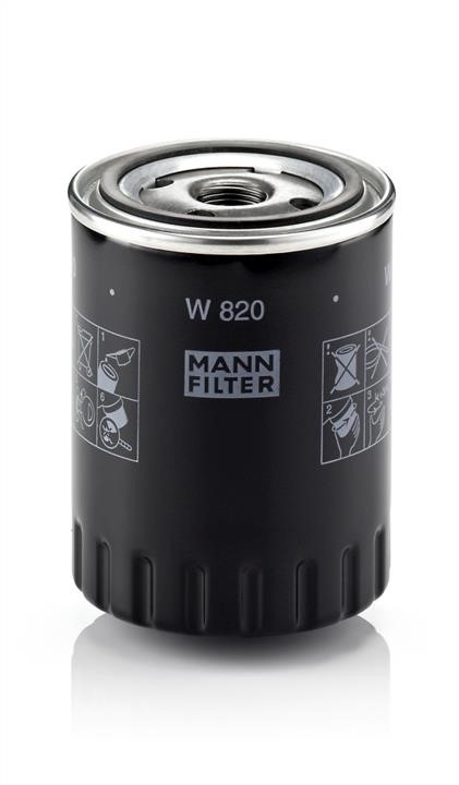 Mann-Filter W 820 Фільтр масляний W820: Приваблива ціна - Купити в Україні на EXIST.UA!