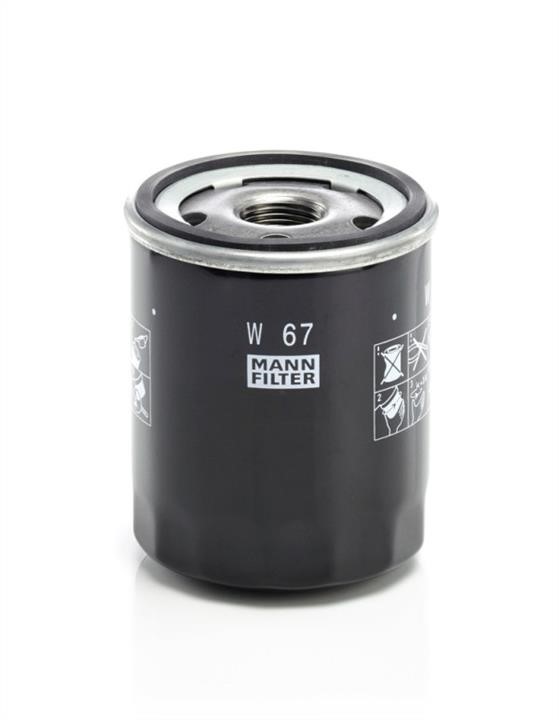 Mann-Filter W 67/80 Фільтр масляний W6780: Купити в Україні - Добра ціна на EXIST.UA!