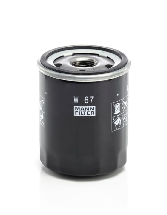 Mann-Filter W 67/81 Фільтр масляний W6781: Купити в Україні - Добра ціна на EXIST.UA!