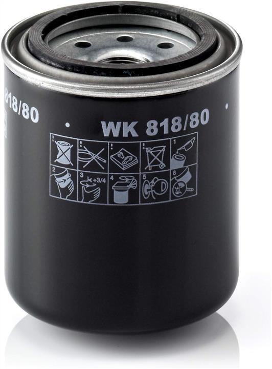 Mann-Filter W 818/80 Фільтр масляний W81880: Купити в Україні - Добра ціна на EXIST.UA!