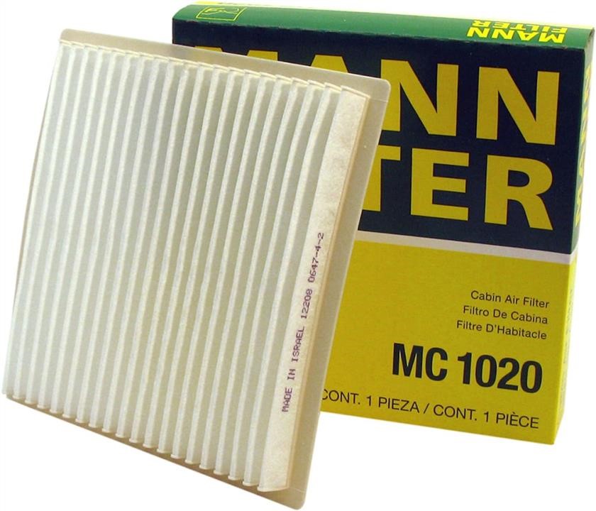 Mann-Filter MC 1020 Фільтр салону MC1020: Купити в Україні - Добра ціна на EXIST.UA!