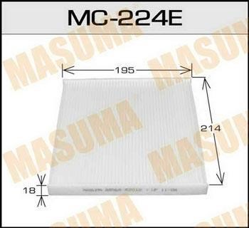 Masuma MC- 224E Фільтр салону MC224E: Купити в Україні - Добра ціна на EXIST.UA!