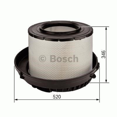 Bosch 0 986 626 784 Повітряний фільтр 0986626784: Купити в Україні - Добра ціна на EXIST.UA!