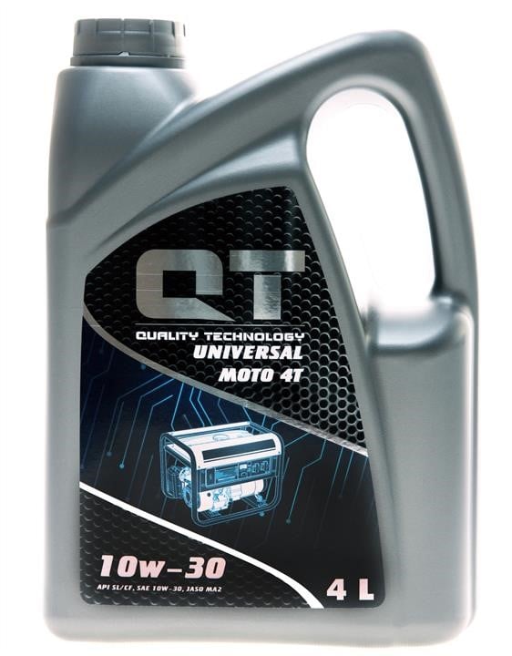 QT-oil QT1510304 Моторна олива QT-Oil Universal Moto 4T 10W-30, API SL/CF, JASO MA2, 4л QT1510304: Купити в Україні - Добра ціна на EXIST.UA!