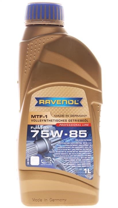 Ravenol 1221102-001 Олива трансмісійна RAVENOL MTF-1 75W-85, 1л 1221102001: Купити в Україні - Добра ціна на EXIST.UA!