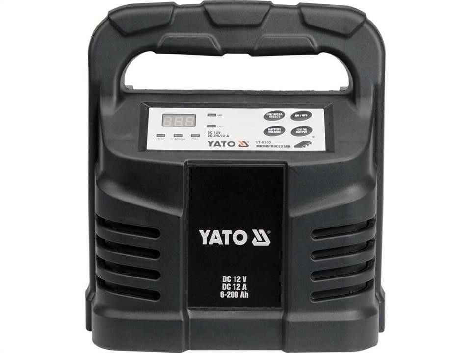 Yato YT-8302 Зарядний пристрій 12В 12А, 6-200Ач YT8302: Купити в Україні - Добра ціна на EXIST.UA!