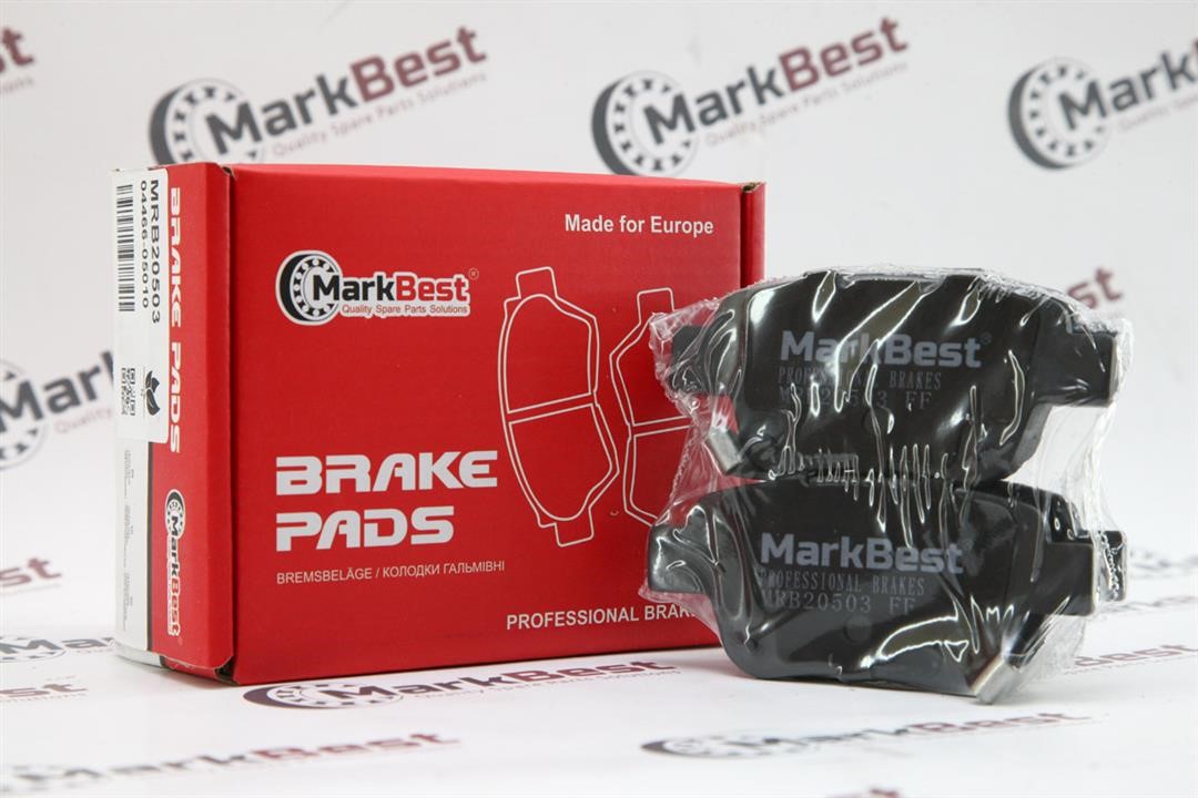 MarkBest MRB20503 Гальмівні колодки, комплект MRB20503: Купити в Україні - Добра ціна на EXIST.UA!