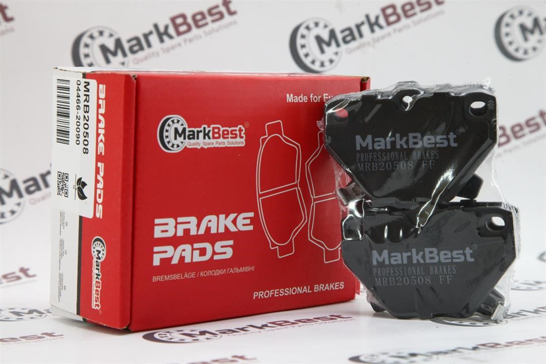 MarkBest MRB20508 Гальмівні колодки, комплект MRB20508: Купити в Україні - Добра ціна на EXIST.UA!